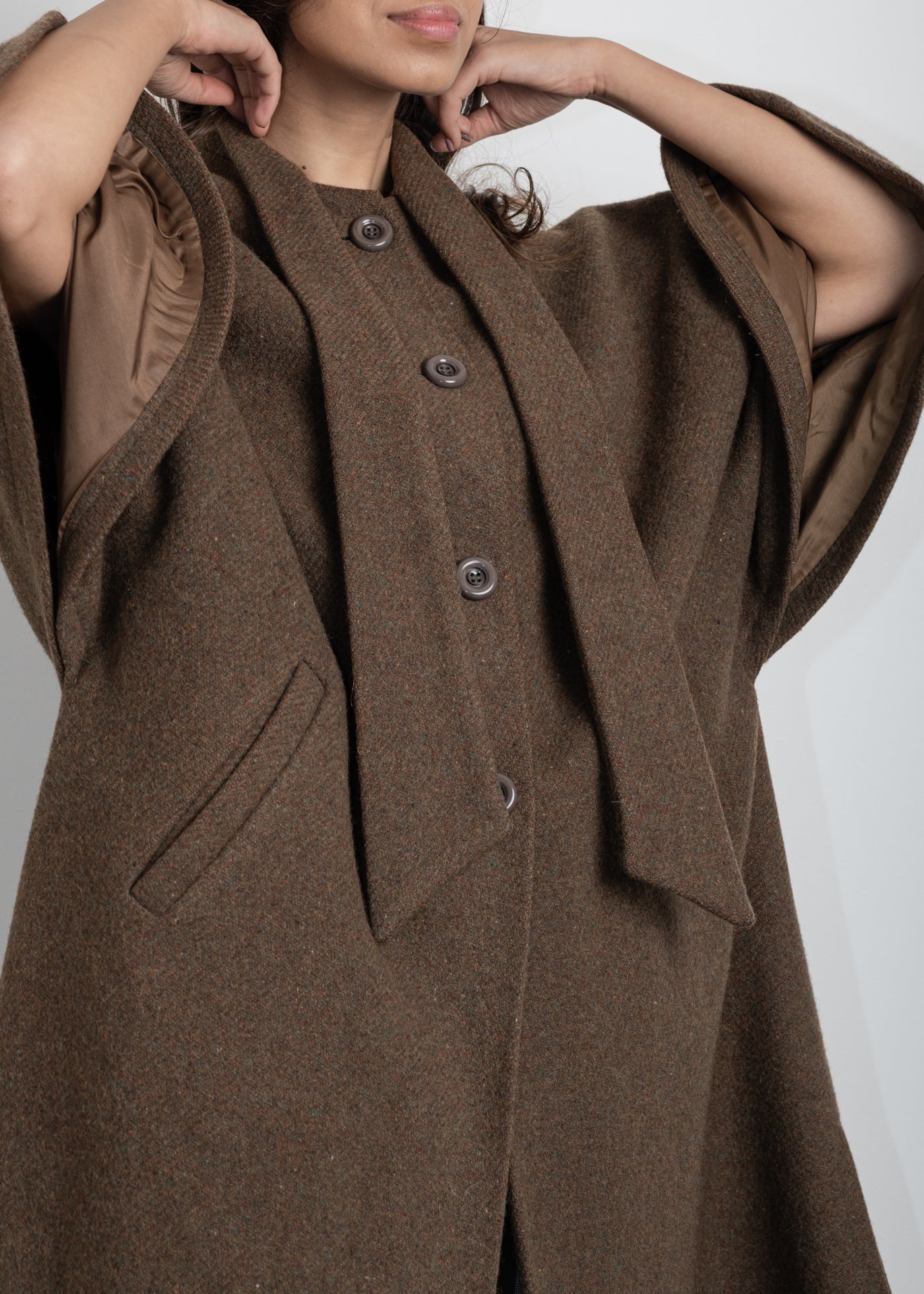 Vintage Brown Winter Coat