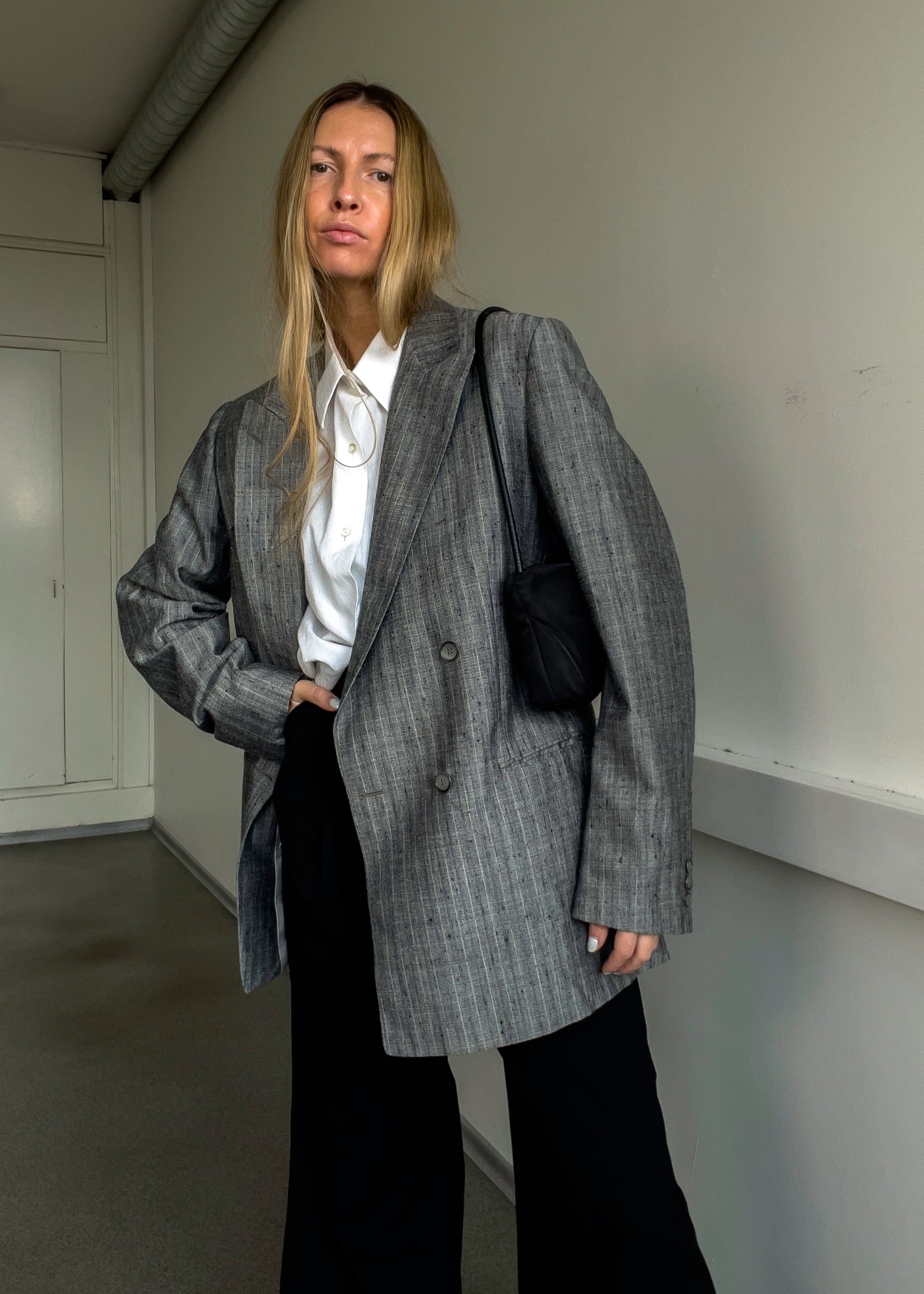 Vintage Oversized Double Breasted Blazer